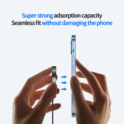 Qi2 Wireless Charger 15W Magnetic Wireless Fast Charging Is Suitable For 12-16PG Mobile Phone Models. Support Temu Us