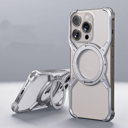 Anti-fall Heat Dissipation Metal Phone Case Mechanical Arm Protective Shell - 图片 5