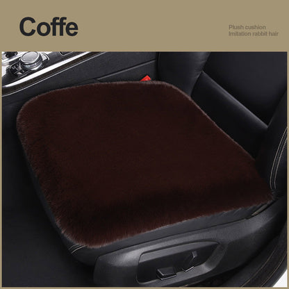 Car Seat Winter Plush Single Seat Square Cushion 53459e5a d4a9 4006 b84b 7512693ba4c1