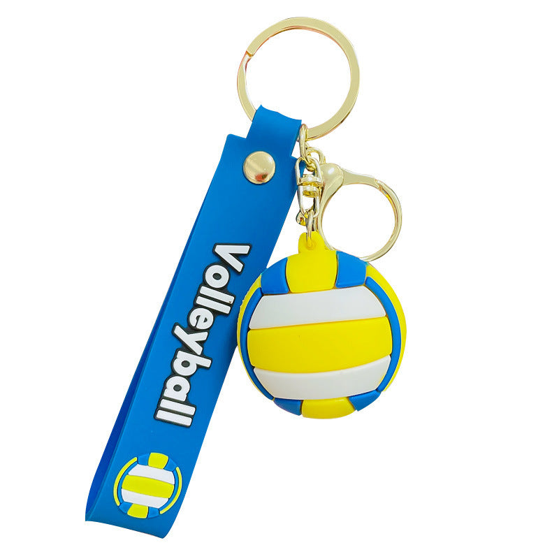 Creative Cartoon Ball Series Basketball Keychain Pendant Men's And Women's Schoolbags Ornaments 534b2417 78e9 4d2b b24e 814ac