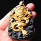 Golden Dragon Plated Pendant Necklace 535499897623