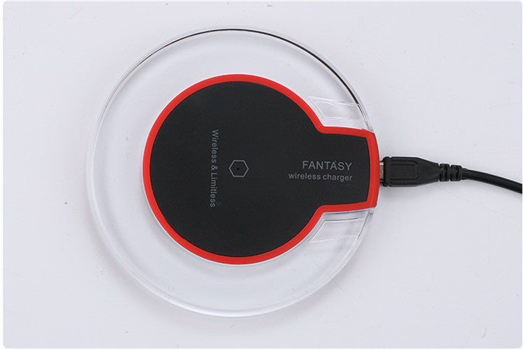 New Wireless Charging Dock Charger Crystal Round Charging Pad With Receiver For A-pple For Sanxing 5358441325 1584427610