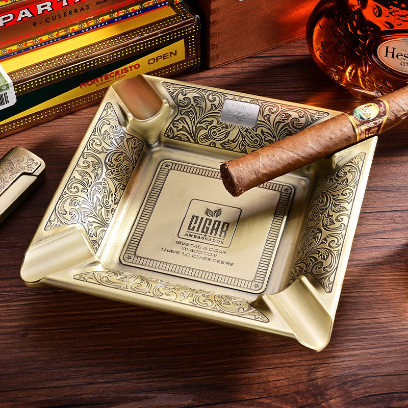 Creative Cuban Four-slot Ceramic Cigar Ashtray 535fde1a b510 4849 b0b8 a453faa16c50