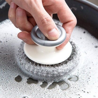 Stainless Steel Wool Scrubber, Scrubbing Scouring Pad, Steel Wool Scrubber For Kitchens, Bathroom And Kitchen Pots, Pans, Sin