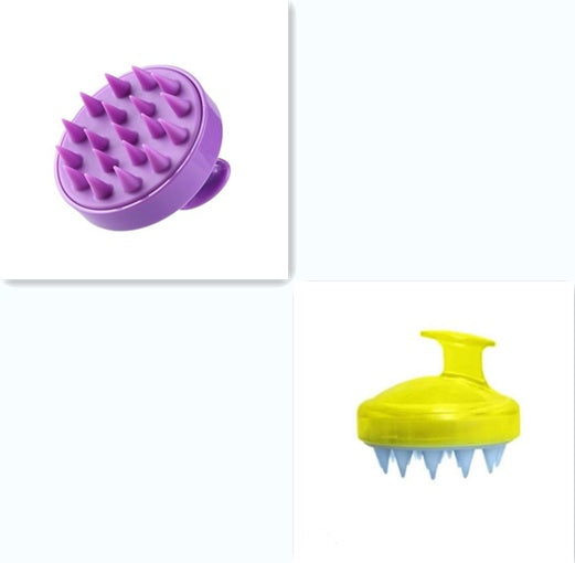 Silicone Shampoo Brush Massage Scalp Hair Brush 536732850949