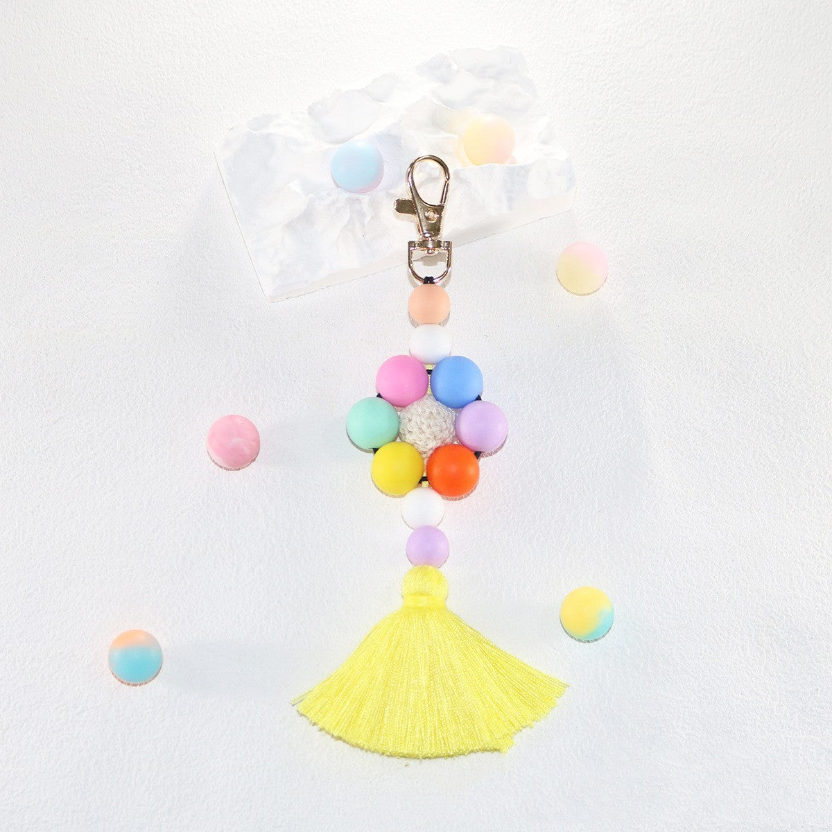 Creative Silicone Tassel Key Chain 5376f8f6 edd8 4ef7 82ad 4c7251008d90