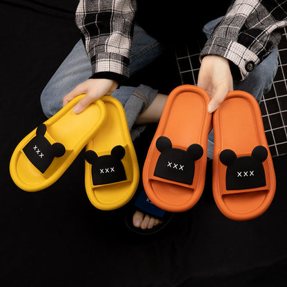Cartoon bathroom bath slippers 537830126311