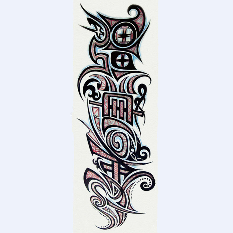 Full arm tattoo stickers