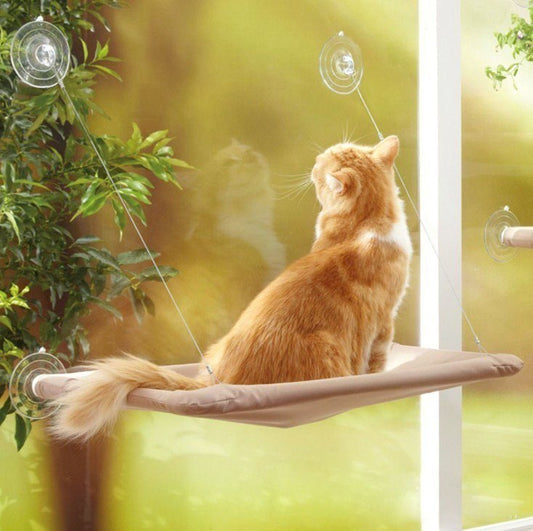 Pet Hanging Beds Cat Sunny Window Seat Mount Hammock Comfortable Cat Shelf Seat 537894708666