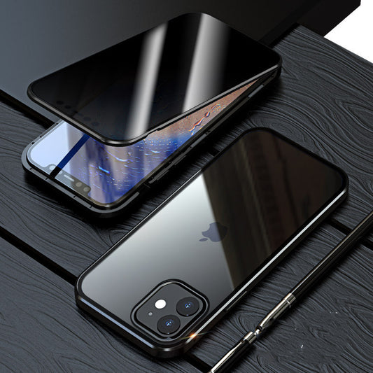 Magnetic Privacy Glass Case For X XS XR Anti-Spy 360 Protective 538f340d b759 45d2 8cb8 4a7d1042fcea
