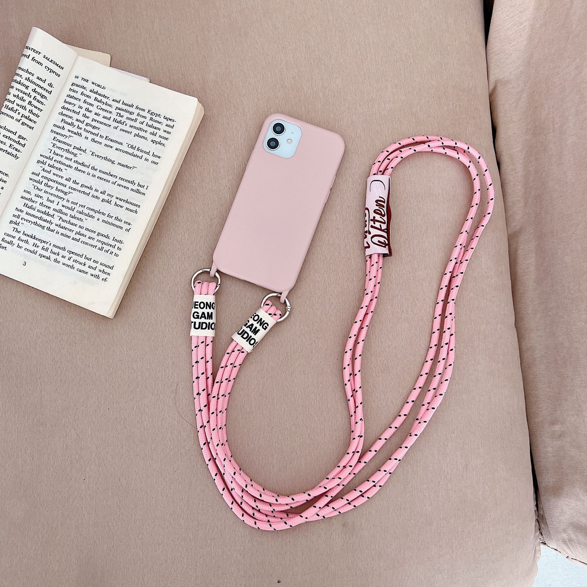 Long Diagonal Lanyard Liquid Silicone Phone Case 53969946 507d 4cb4 a3b6 6e118919f64c