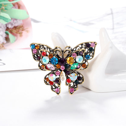 Fashion Butterfly Color Rhinestone Brooch 53c3ab4b 0de5 4d22 93cf d52c64fa80d5 d46a9e0c 1351 454c a3f4 bfe0d35eeea7