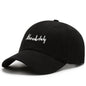 New Baseball Soft Top Female Wide Brim Duck Tongue Letter AB Shopping 53c9ec63 8479 41c4 acfb 53530dd59149