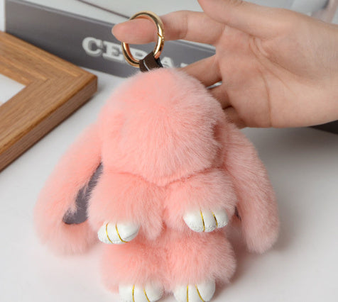 Fashionable Cotton Cute Rabbit Keychain Pendant 53cfc44a 69ce 424e 9697 716f177cb781