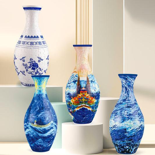 3D Puzzle Vase DIY Living Room Decoration Home - HD Wireless Product #1