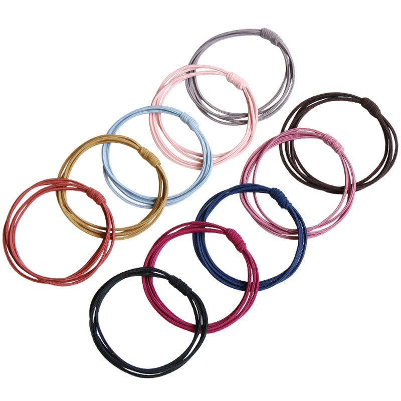 Internet Celebrity High Elastic Rubber Band Hair Band 53e96b89 332a 45ef 86f0 209211e50162