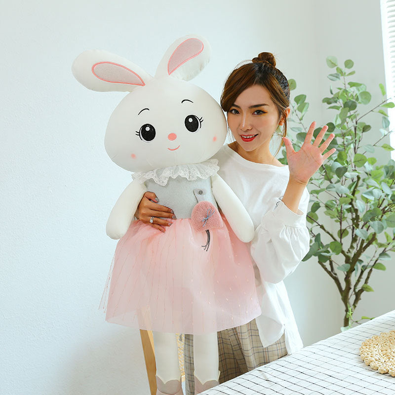 Cute Rabbit Plush Toy Doll Birthday Gift Sleeping Pillow 53f8a175 ed66 4684 a07a 958290f93966