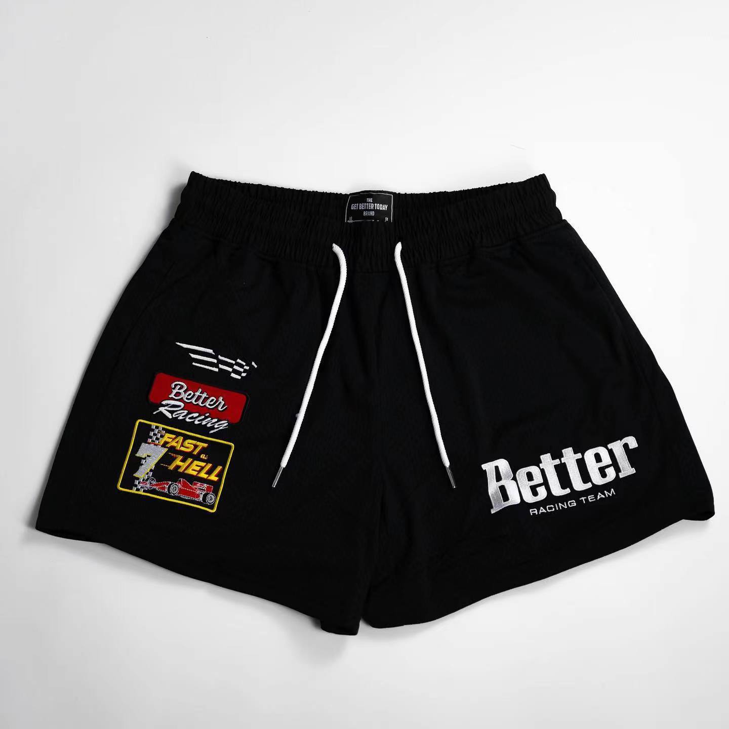 Men's Mesh Embroidered Basketball Shorts 54030e28 6370 46f5 bf93 7797c1ab04f8