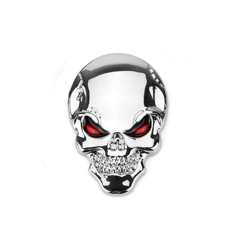 Car Metal Skull Sticker Body Sticker Red Eye Ghost Head 54075e2a d8af 41d5 ae59 b2e318b4213d