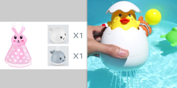 New Baby Bathroom Bath Electric Induction Whale Spray Small Toy 5412a8f6 d28c 4b2e 83aa d1f4a0f8ef32