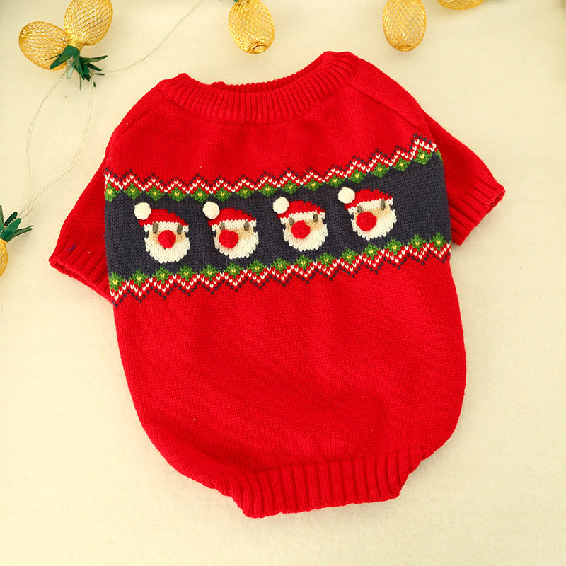 Christmas pet dog clothes 54131343509