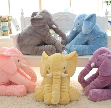 Elephant Doll Pillow Baby Comfort Sleep With 541b65e7 7863 458d ae46 525b6d1d8140