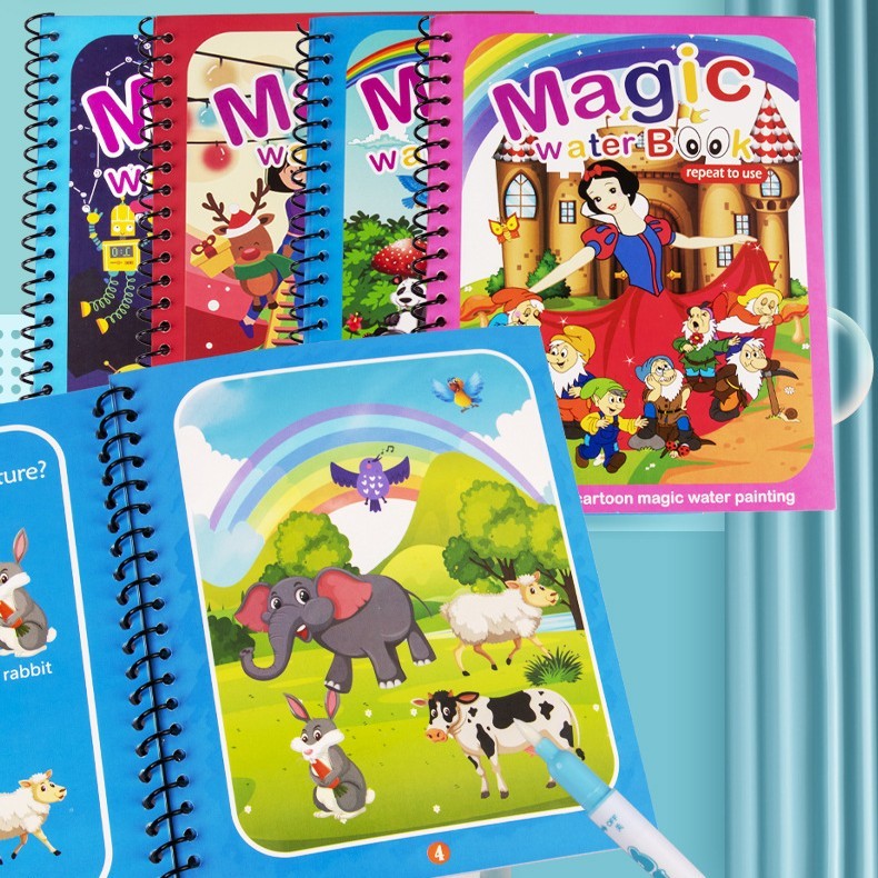 Children's Diy Magic Water Picture Book 541f670e 087c 4dd7 8b3d bfde430f0202