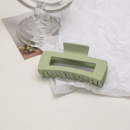 Simple Ins Frosted Cream Plate Hair Clip 5444c3ad 0f4a 4131 978e bcd8c33930d6