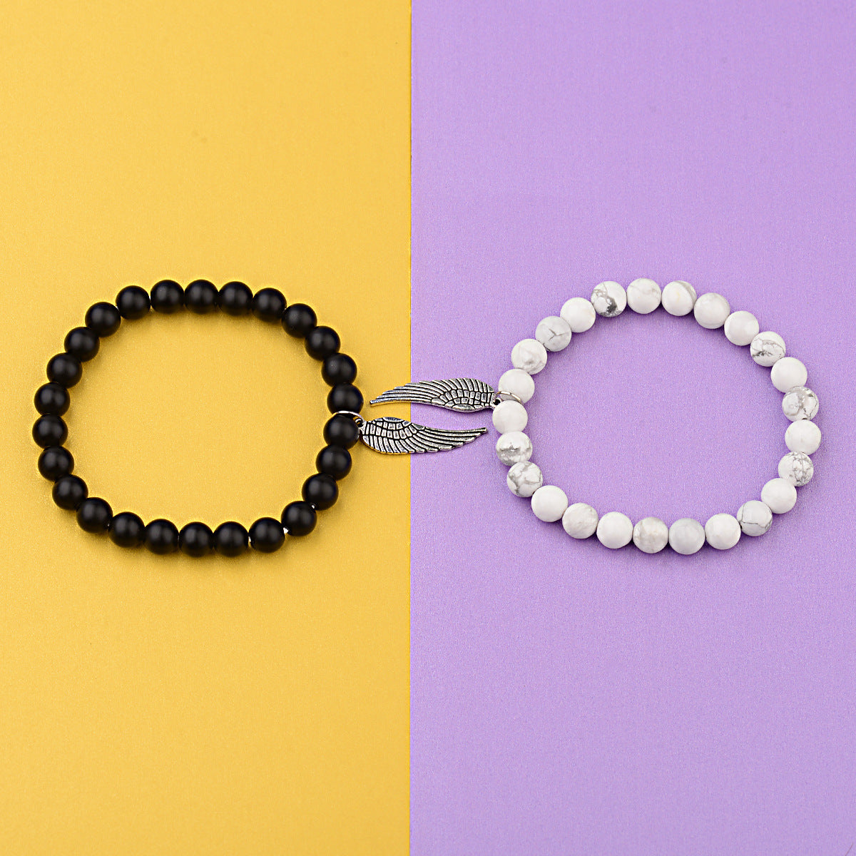 Angel wings imported white pine bracelet bracelet 544518880790