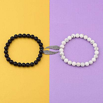 Angel wings imported white pine bracelet bracelet 544518880790