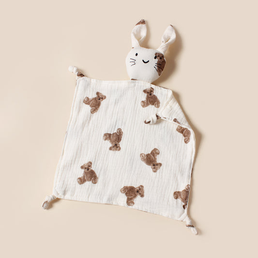 Double-layer Crepe Animal Print Baby Cotton Saliva Towel 544d631c dd21 4d05 9cf0 17ff83a095a2