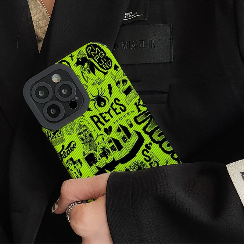 European And American Wave Brand Graffiti English Cartoon Phone Case 5451f4bc 9fde 4ed4 8afb 101c00232c9b