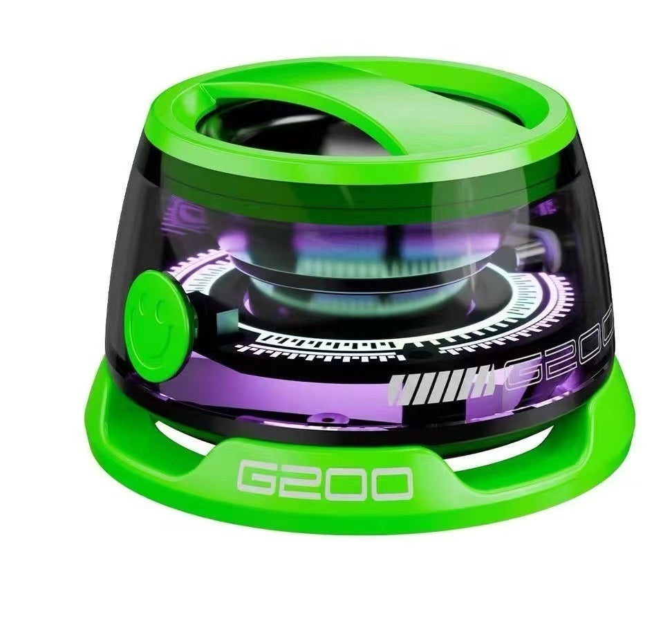 Portable Bluetooth Speaker G200 RGB Lighting Speaker BT5.3 Mini Sound Box 7 Hours Playback Magnetic Phone Holder 545695da eec