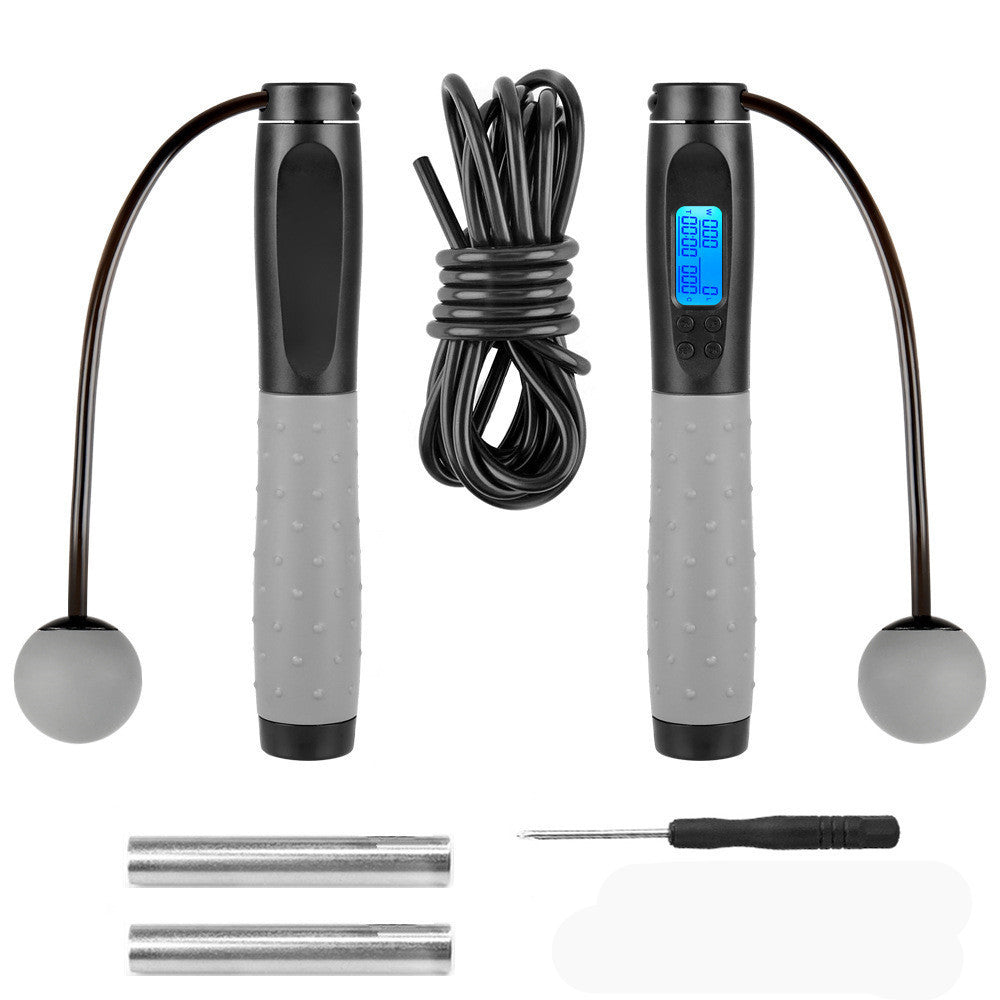 Smart electronic counting skipping rope 546424407461
