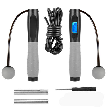 Smart electronic counting skipping rope 546424407461