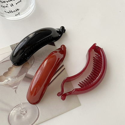 Korean Simple Temperamental High Ponytail Clasp Retro Twist Barrettes 5467d416 eaa9 4aaa bcba 7a2b46b922ec
