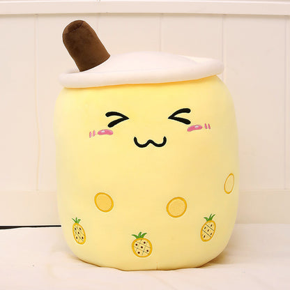 Fruit Milky Tea Cup Pillow Plush Toy Leather Phone Case 5477b8f7 0aff 476c 8d0c 45d7969ffc8f