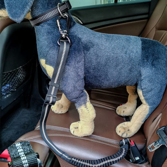Pet Supplies Dog Reflective Buffer Retractable Car Seat Belt 547dcad1 8b15 4247 8637 89ffc75aa264