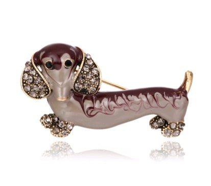 Cute animal brooch brooch men and women coat pin 5482377586620