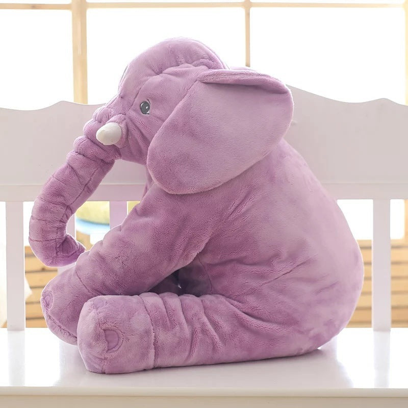 Children's Soothing Elephant Plush Toy Pillow 548450626801