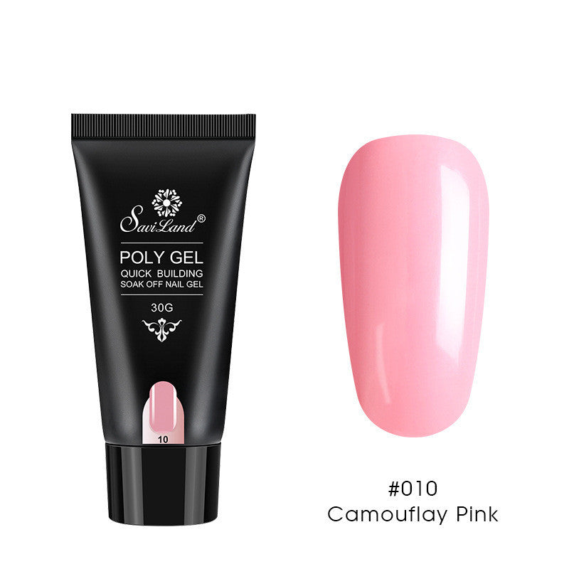 Quick Extension Gel Crystal Gel Nail Set 54875402283775