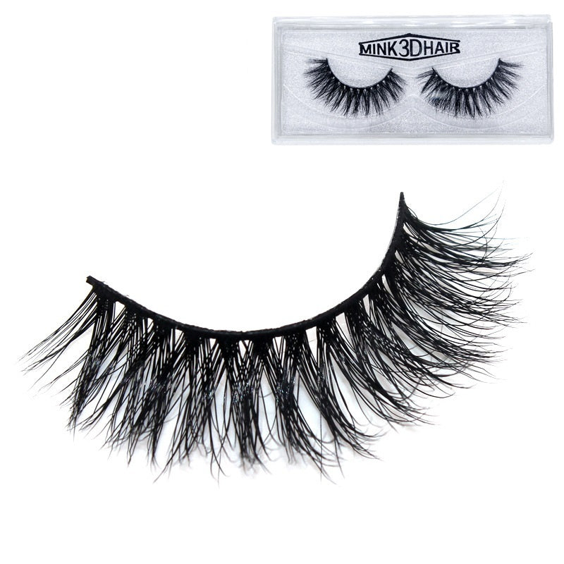 3D Mink Hair Three-dimensional Multi-layer Thick Cross Eyelash - HD Wireless Product #2