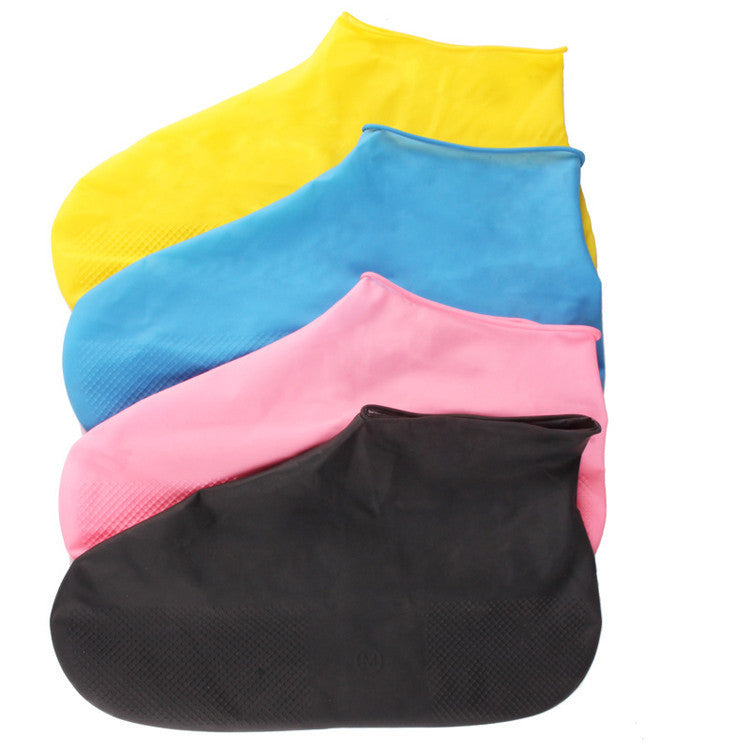 Men and women hiking slip wearable easy to carry silicone rain boots 5491526282060
