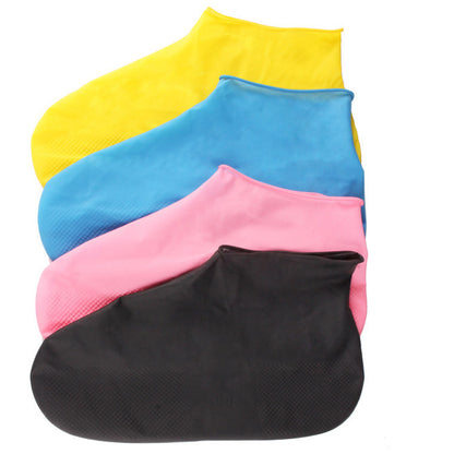 Men and women hiking slip wearable easy to carry silicone rain boots 5491526282060