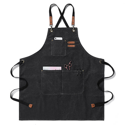 Thickened Canvas Jean Apron Household Barista Kitchen Restaurant 549613ed 4ac9 4a73 8225 abede027db6f f225fbe1 8fe9 4ea3 8731