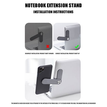Plastic Portable Shrinkage Bracket Mobile Phone Expansion Bracket Laptop Side Expansion Bracket - 图片 5