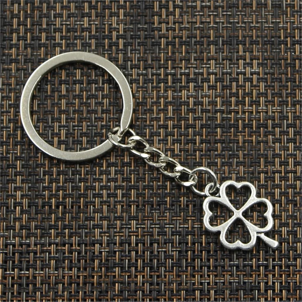 Plant Key Chain Four-Leaf Clover Bag Car Pendant 54a92eb7 a406 441f 9904 1aa75a2bf41a