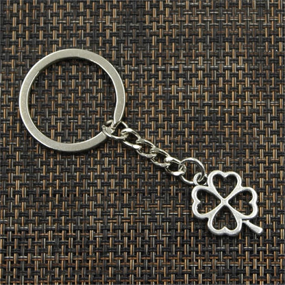 Plant Key Chain Four-Leaf Clover Bag Car Pendant 54a92eb7 a406 441f 9904 1aa75a2bf41a