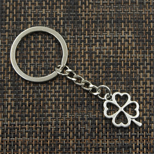 Plant Key Chain Four-Leaf Clover Bag Car Pendant 54a92eb7 a406 441f 9904 1aa75a2bf41a