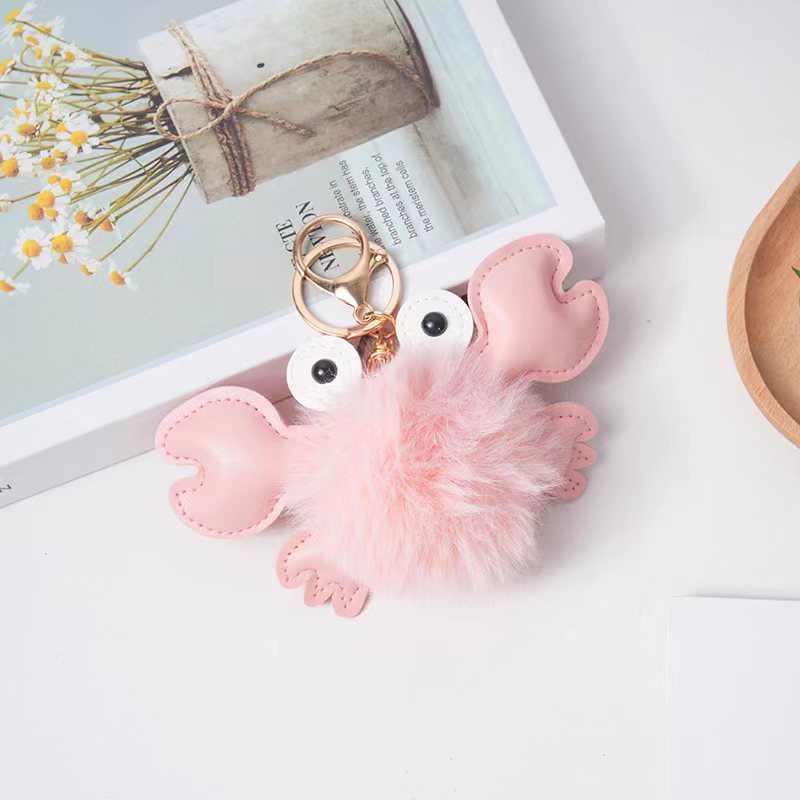 Cartoon Cute Crab Keychain Pendant 54b42ac5 577a 4de8 8ca3 a0952b81925e
